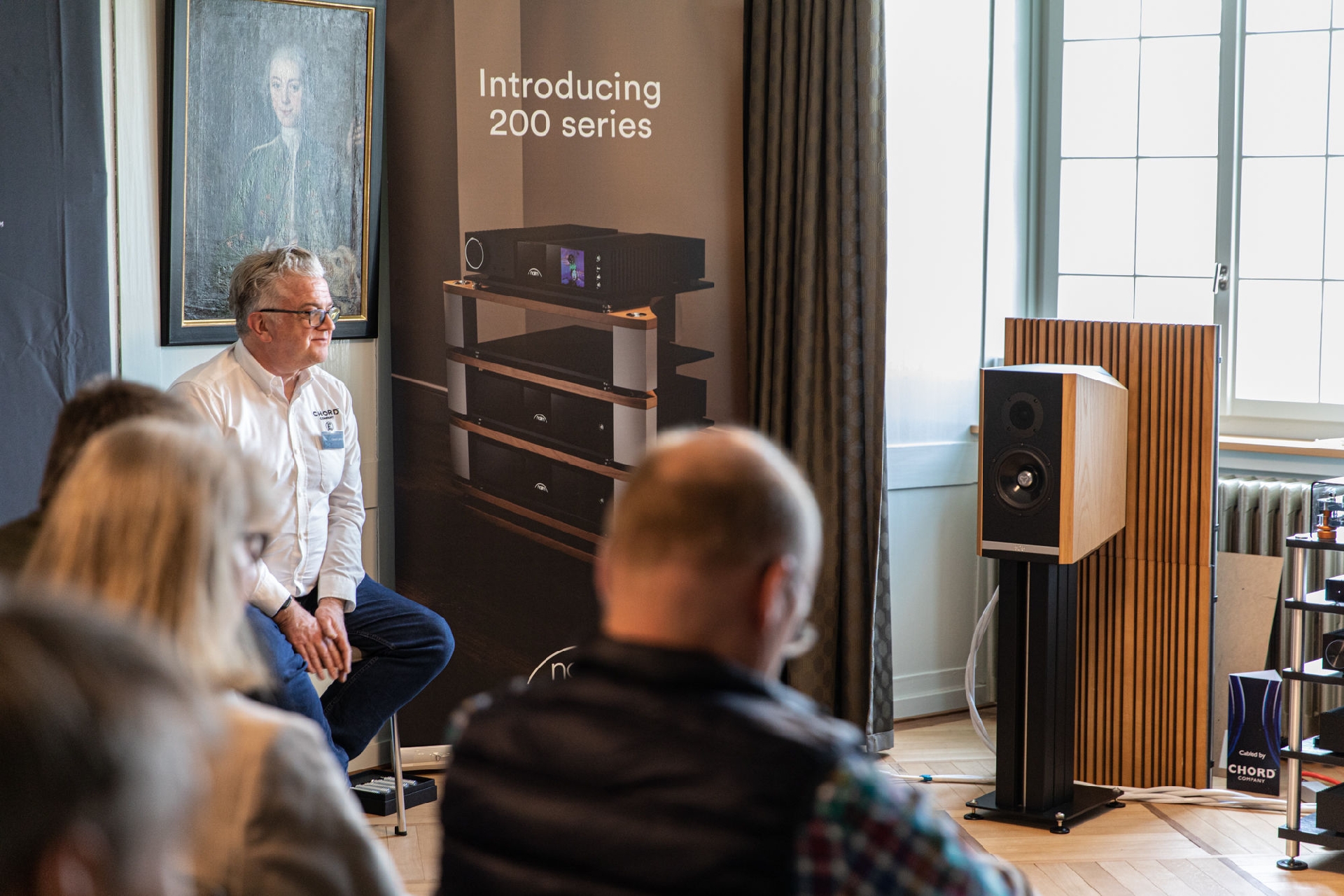 Bei Intellitrade aus Bern war die brandneue Naim 200-Serie zu hören. Bild Klangschloss
